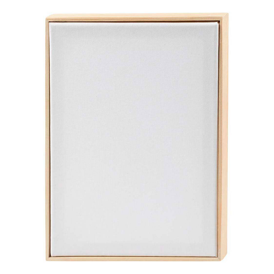 Gespannen Canvas met Lijst 280gr. 21x29,7cm - Wit
