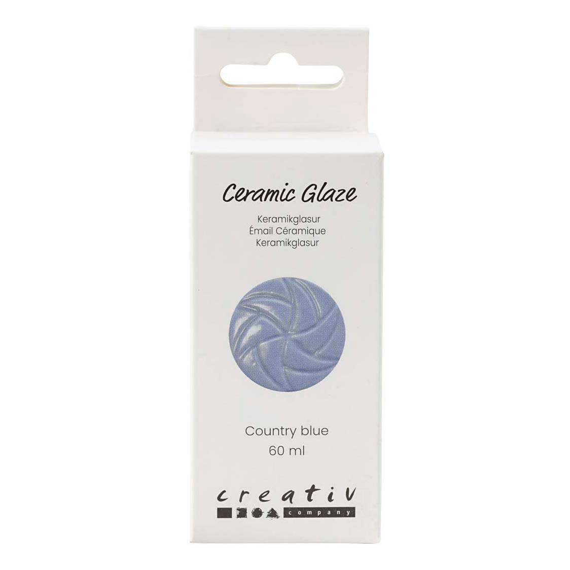 Keramiek Glazuur 984-1101 C Dekkend Country blue - 60ml