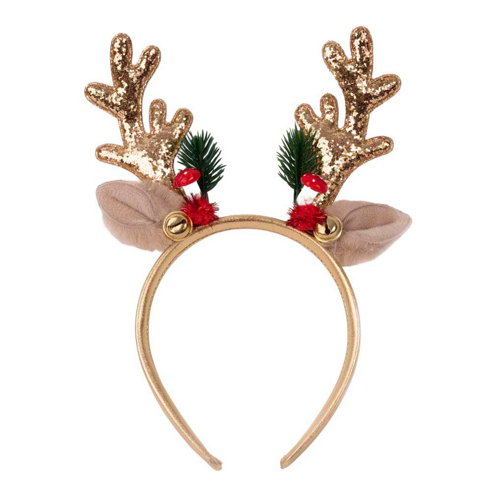 Holiday Rudolph Haarband - Goud