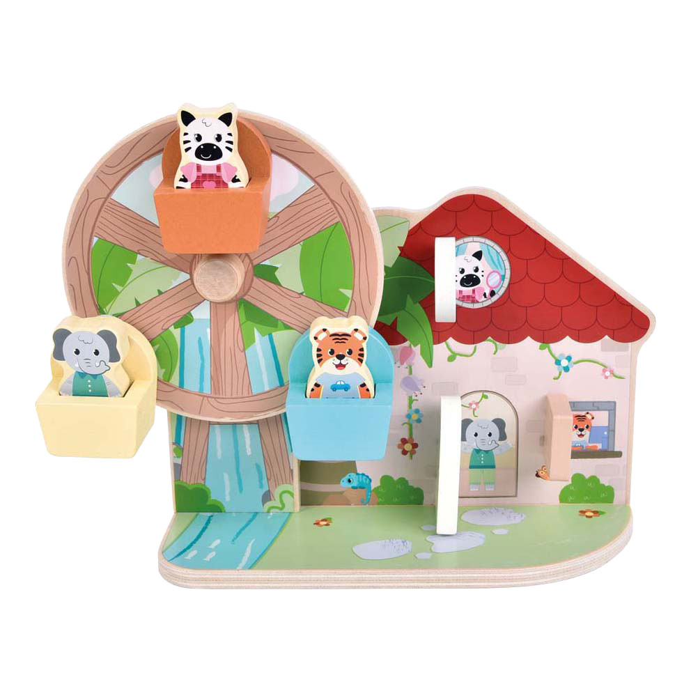 Small Foot - Houten Reuzenrad FSC Jungle Friends