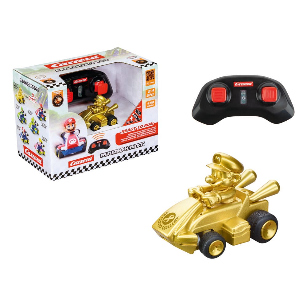 Carrera Mini RC 2,4GHz Mario Kart Gold - 1:50