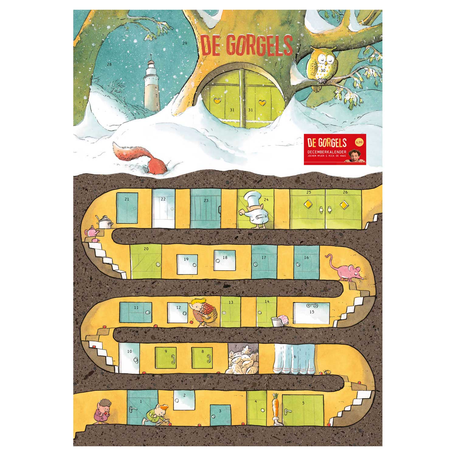 De Gorgels December Aftelkalender