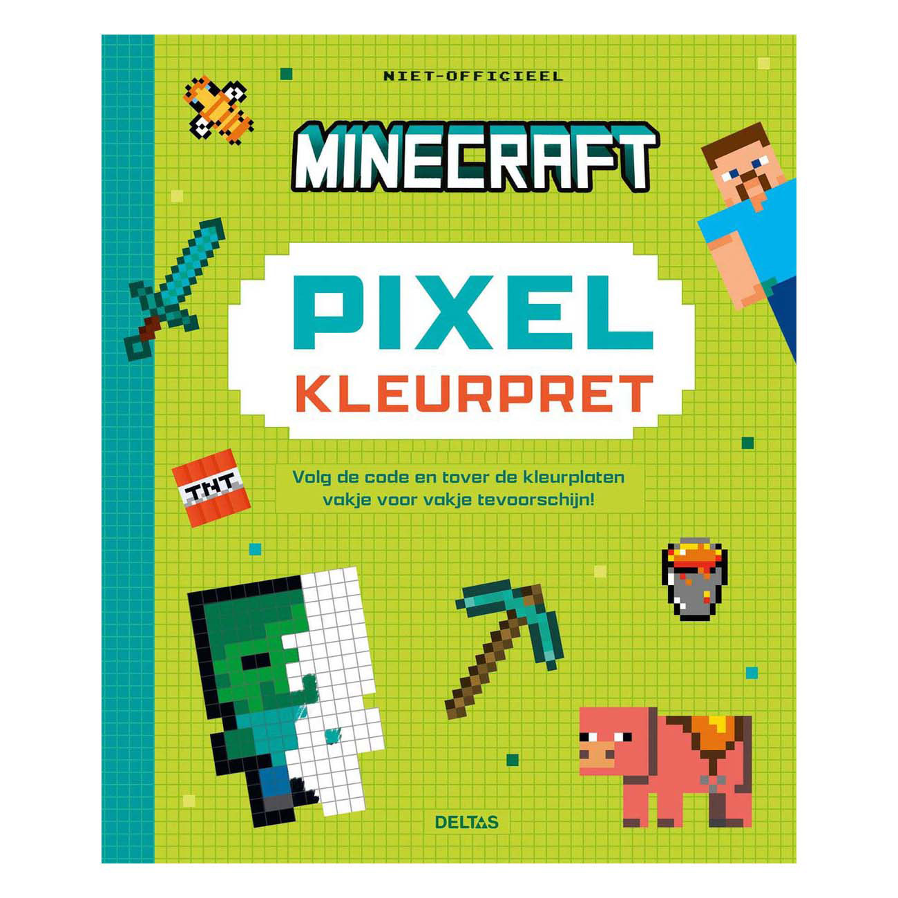 Deltas Minecraft Pixel Kleurpret