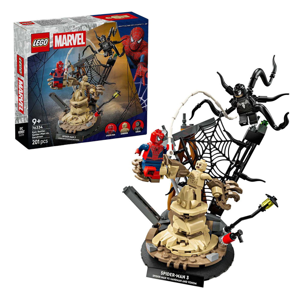 LEGO - LEGO Super Heroes 76334 Marvel Ultieme Strijd: Spider-Man vs. Sandman