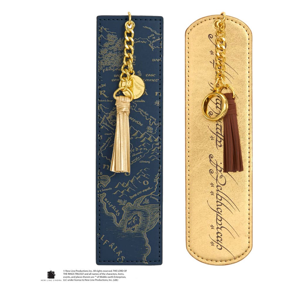 The Lord of the Rings Bookmarks 2-Pack Middle Earth and Elven script