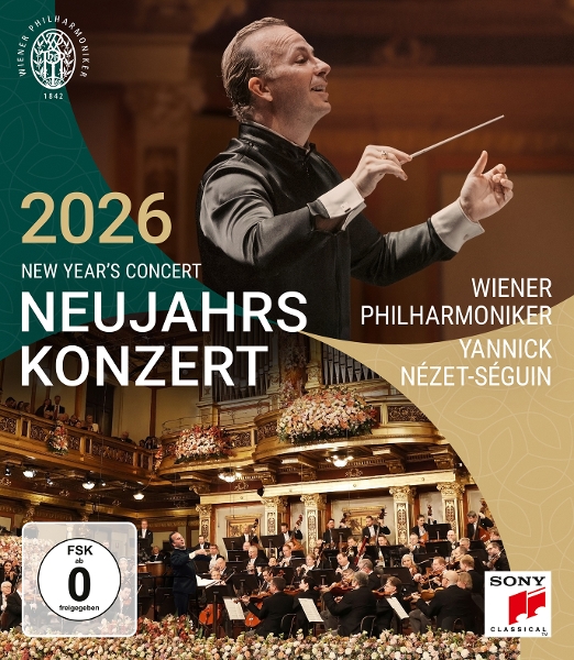 Wiener Philharmoniker & Yannick Nézet-Séguin - Neujahrskonzert 2026 / New Year's Concert 2026 (Blu-ray)