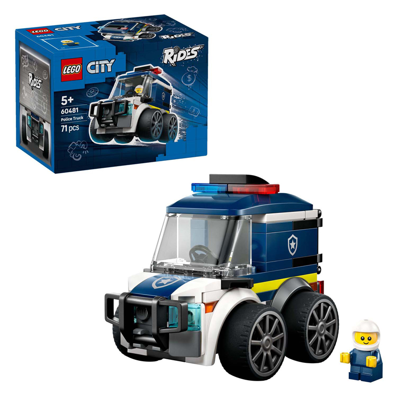 LEGO City 60481 Voertuigen Politiewagen