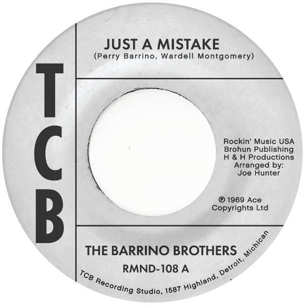 The Barrino Brothers - Just A Mistake (7" Single)