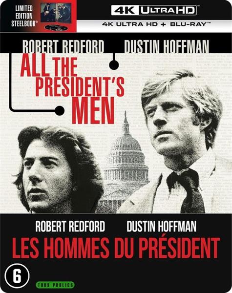 All The President's Men (4K Ultra HD Blu-ray) (Steelbook)