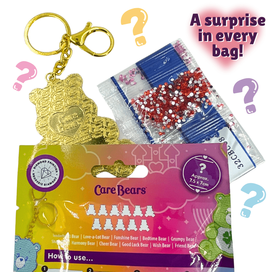Crystal Art Sleutelhanger - Care Bears Blind Bag