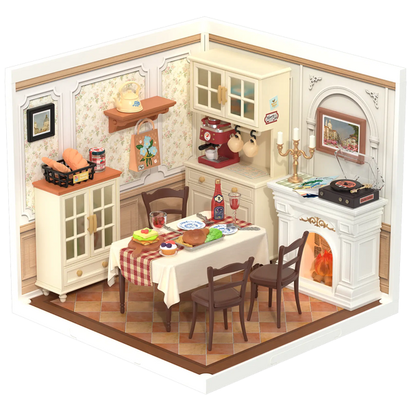Robotime, DIY Huisje Super Creator Warm Dinning Room, DW015B