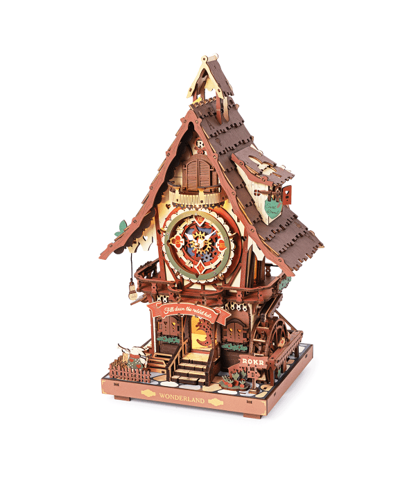 ROKR Cuckoo Clock Mechanical 3D Wooden Puzzle