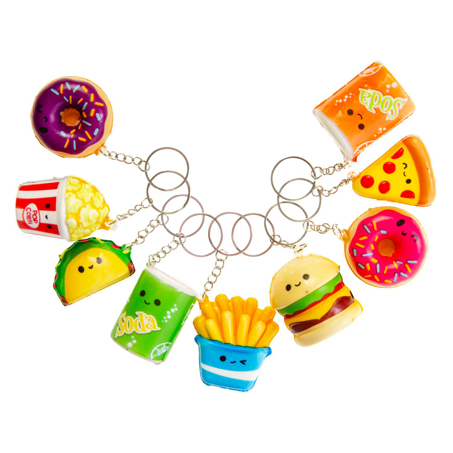 Sleutelhanger Foam Foodies