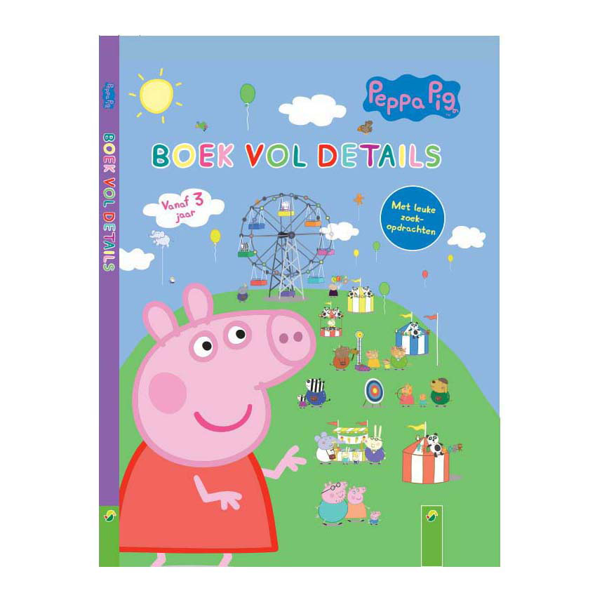 Wins Holland - Boek Vol Details met Leuke Zoekopdrachten - Peppa Pig