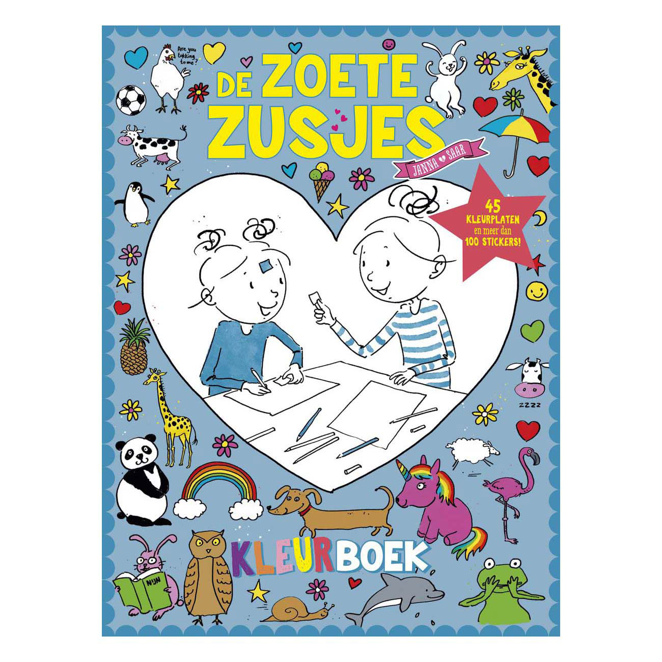 De Zoete Zusjes Kleurboek