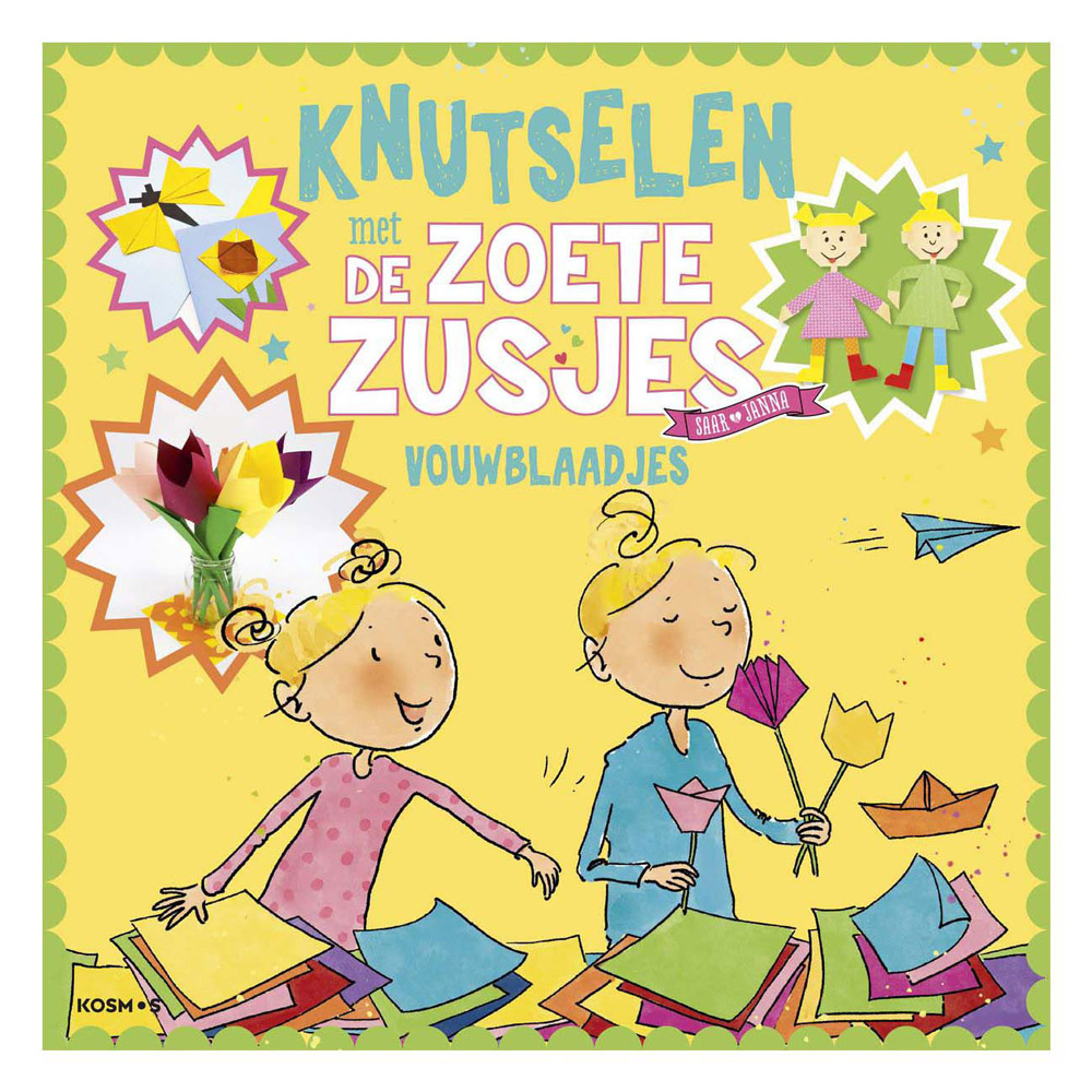 Centraal Boekhuis - Knutselen met de Zoete Zusjes - Vouwblaadjes