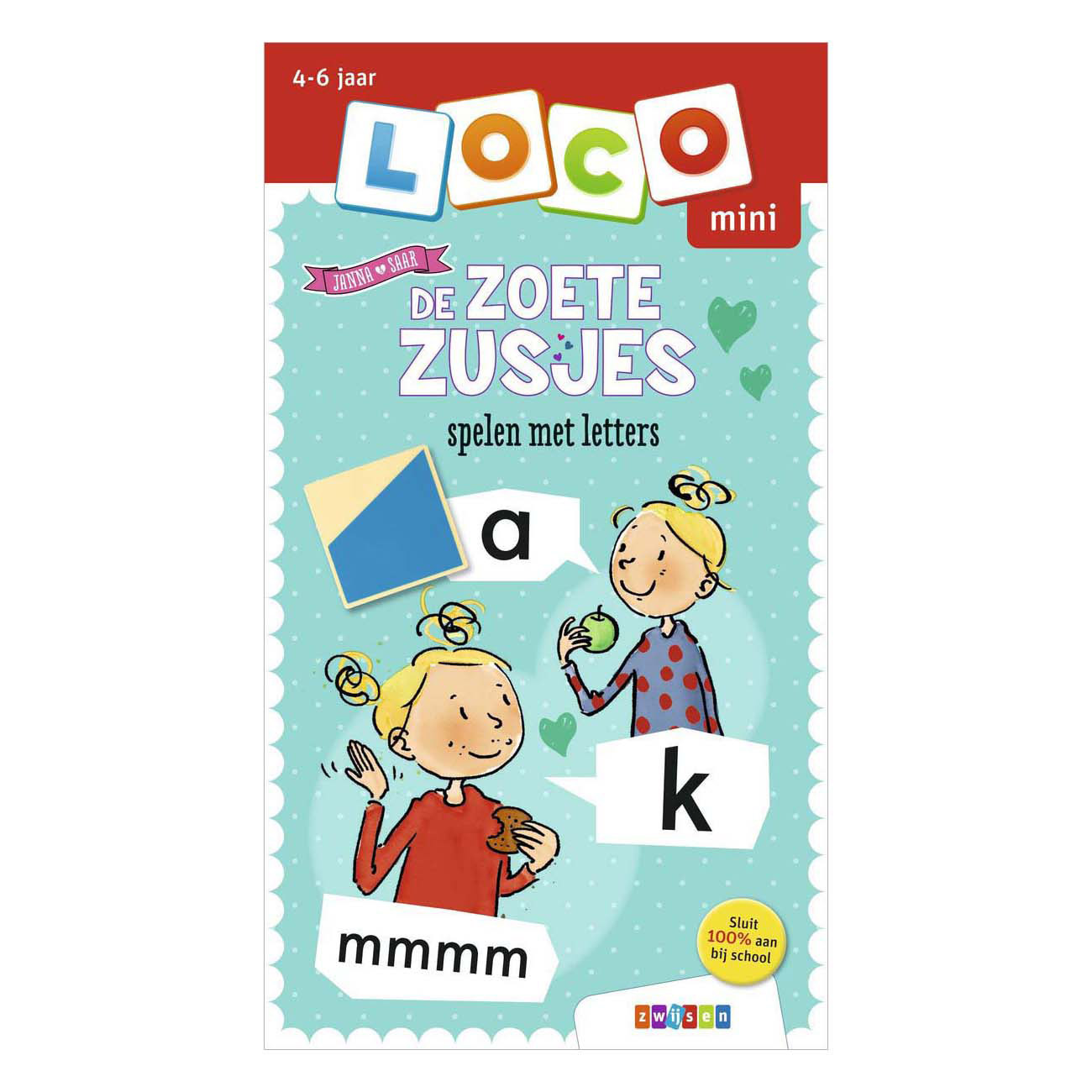 Loco Mini De Zoete Zusjes spelen met letters | 4-6 jaar