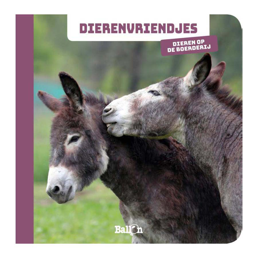 Wins Holland - Dierenvriendjes Kartonboekje Dieren op de boerderij