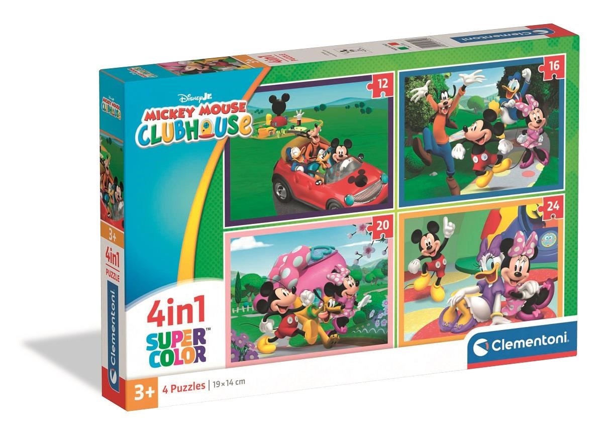 Mickey Mouse Club House (4 in 1) (Puzzle)