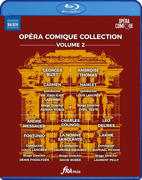 Anna Caterina Antonacci, Sir John Eliot Gardiner, Louis Langree, Stephane Degout, Sabine Devieilhe - Opera Comique Collection, Vol. 2 (5 Blu-ray)