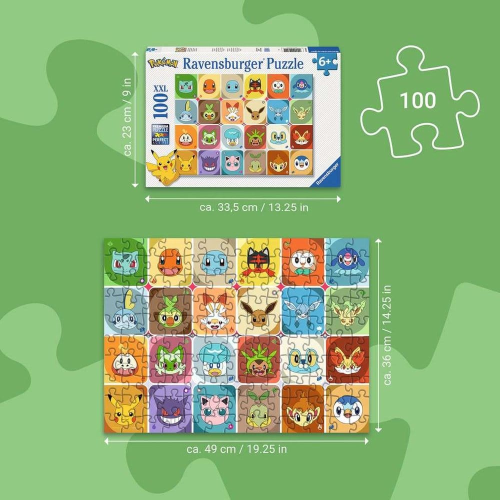 Ravensburger Legpuzzel Pokemon - 100 XXL st.