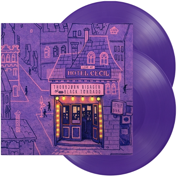 Thorbjorn Risager & The Black Tornado - Live At Hotel Cecil (2 LP) (Coloured Vinyl)