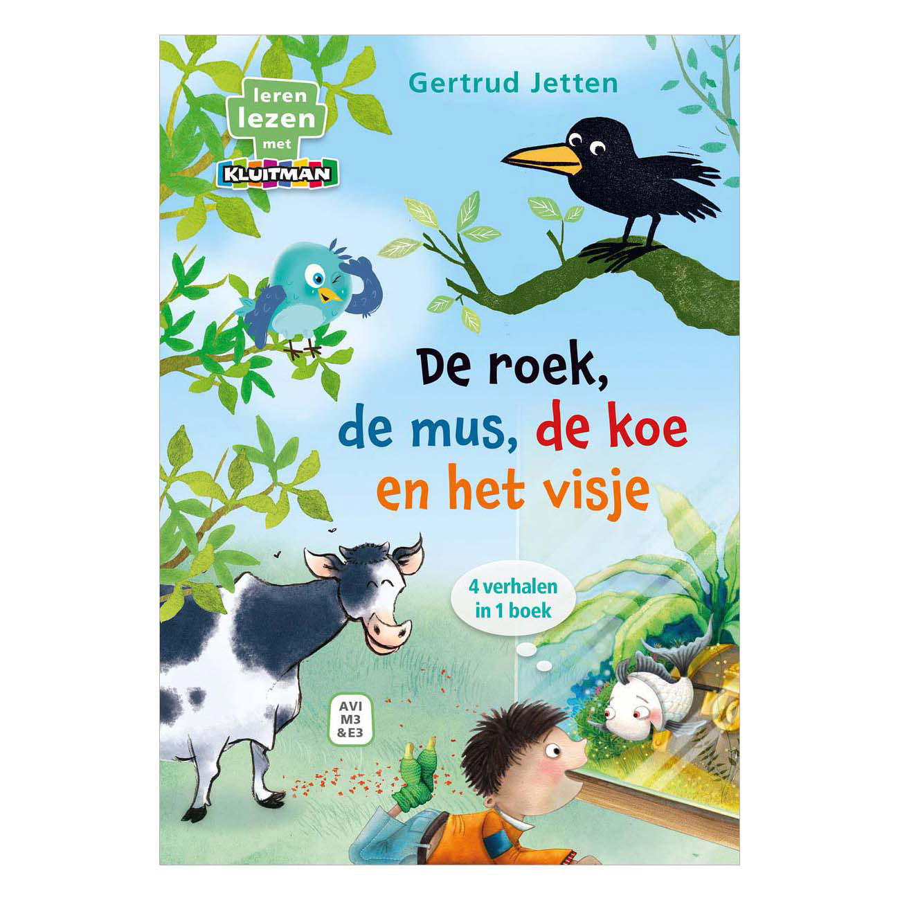 De roek, de mus, de koe en het visje - AVI M3-E3