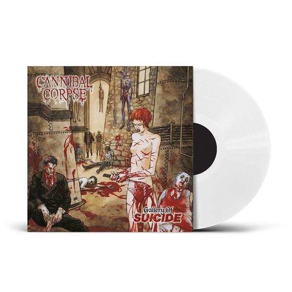 Cannibal Corpse - Gallery Of Suicide (white Vinyl) (phd Exclusive)