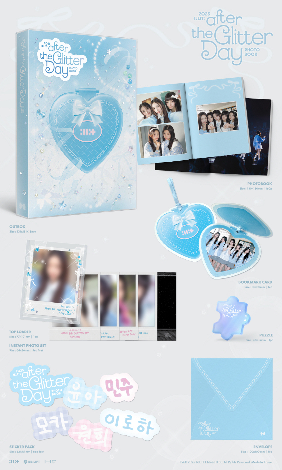 ILLIT 2025 ILLIT : AFTER THE GLITTER DAY PHOTOBOOK