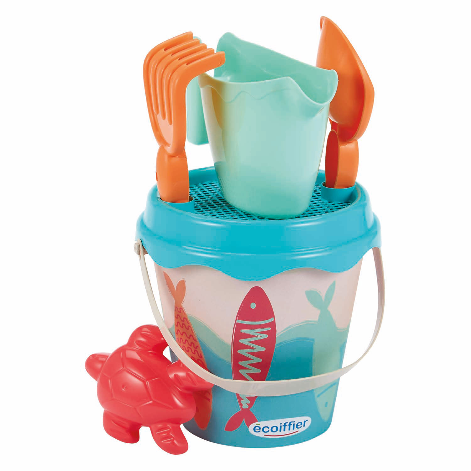 Ecoiffier - Ecoiffier Zandemmer Sardine - 17cm 6dlg.