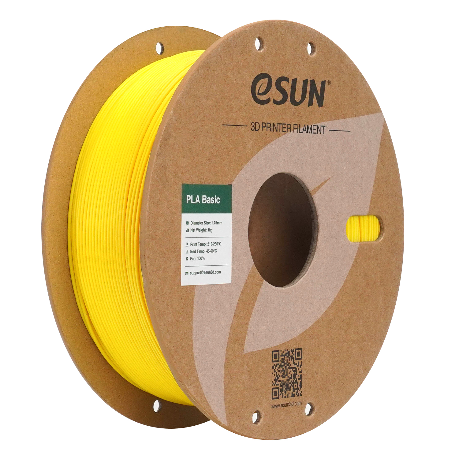 eSUN - PLA-Basic Yellow (1.75mm - 1kg)