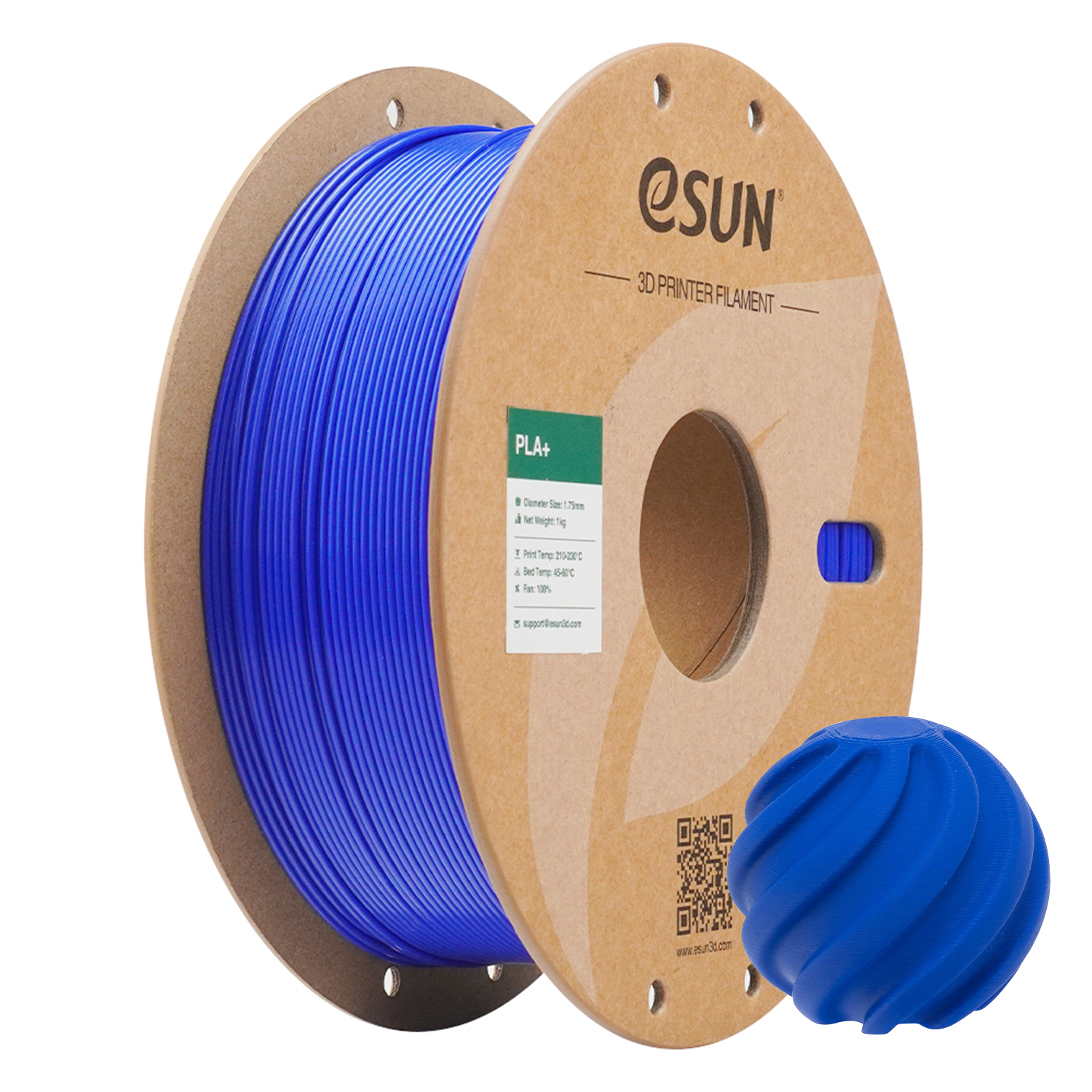 eSUN - PLA+ RGB Blue (1.75mm - 1kg)