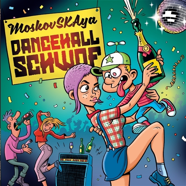 Moskovskaya - Dancehall Schwof (LP) (Coloured Vinyl)