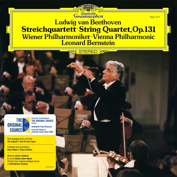 Leonard Bernstein Wiener Philharmoniker - Beethoven: String Quartet No. 14 In C-Sharp Minor, (LP)