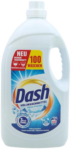 Dash Alpenfrische Liquid laundry detergent 100sc