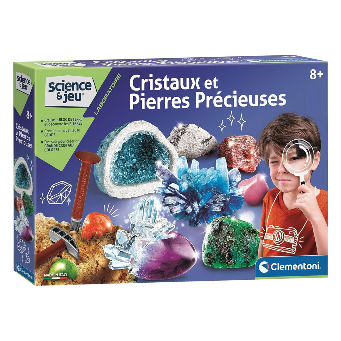 Clementoni Wetenschap & Spel Kristallen en Edelstenen Laboratorium
