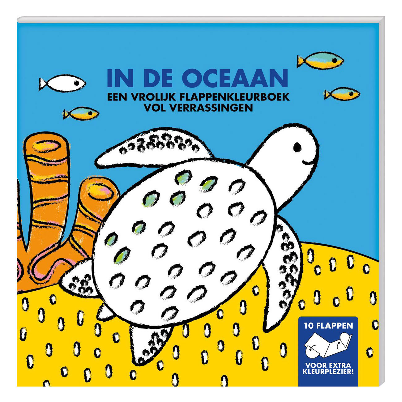 Flappenkleurboek - in de Oceaan