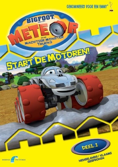 Meteor En De Machtige Monster Trucks - Start De Motoren (DVD)
