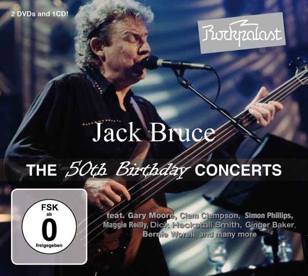 Jack Bruce - Rockpalast: The 50the Birthday Concerts (2 DVD | CD)