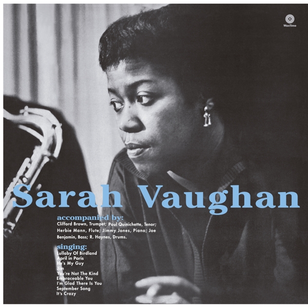 Sarah Vaughan - Sarah Vaughan With Clifford Brown (LP) (Limited Edition) (Remastered)