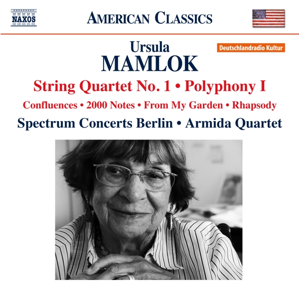 Spectrum Concerts Berlin & Armida Quartet - String Quartet No. 1; Polyphony No. 1; Confluences (CD)
