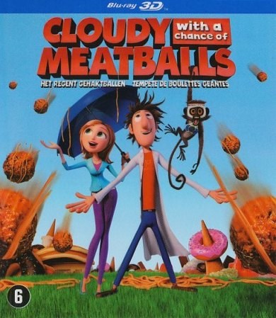 Het Regent Gehaktballen (Cloudy With A Chance Of Meatballs) (Blu-ray) (3D Blu-ray)