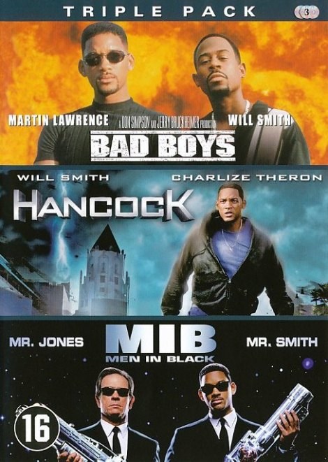 Bad boys/Hancock/Men In black (DVD)