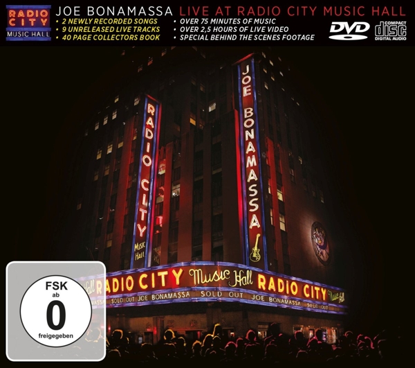 Joe Bonamassa - Radio City Music Hall (2 DVD)