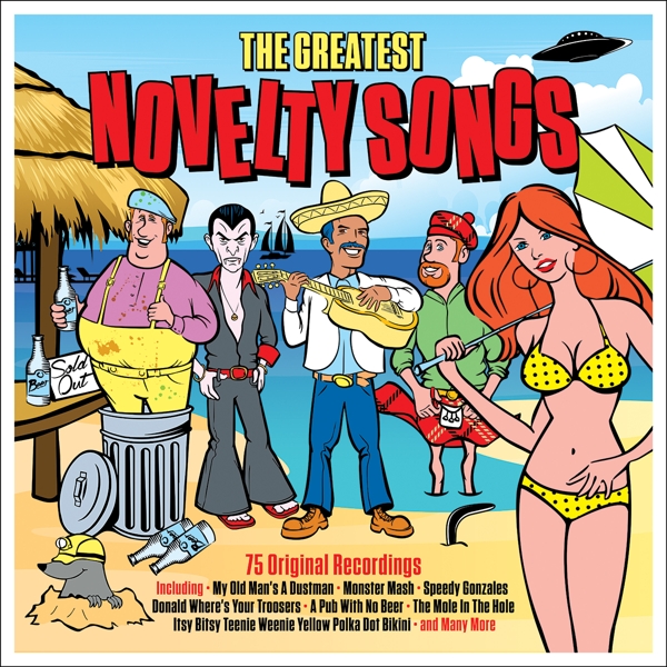 Various Artists - The Greatest Novelty Songs (3 CD)