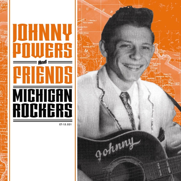 Johnny Powers & Friends - Michigan Rockers (7" Single) (Limited Edition)