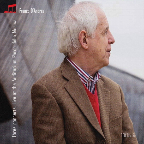 Franco D'Andrea - Three Concerts. Live At The Auditorium Parco Della Musica (3 CD)