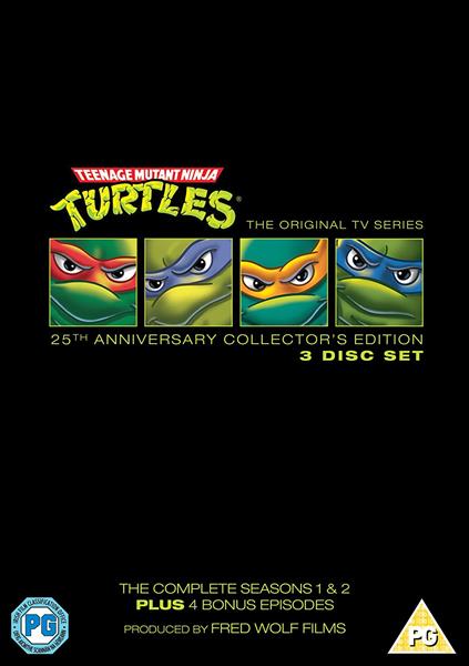 Teenage Mutant Ninja Turtles 25th Anniversary   Special Edition X 3 Discs (Import)