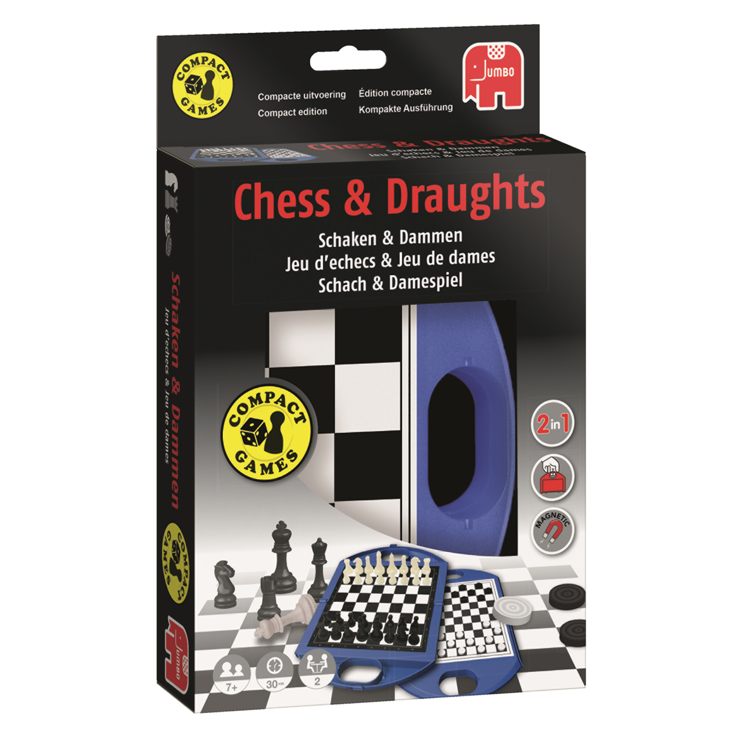 Schaken & Dammen - Compact (Reiseditie)