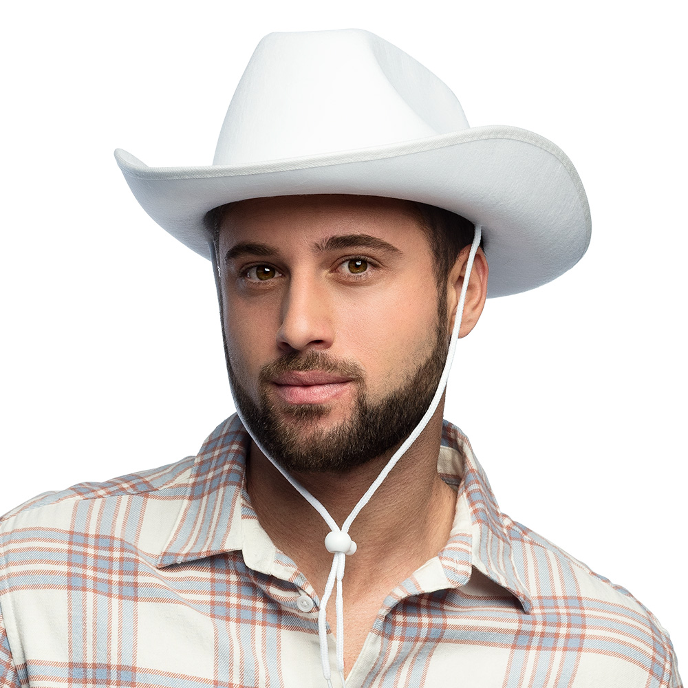 Hoed Rodeo Wit